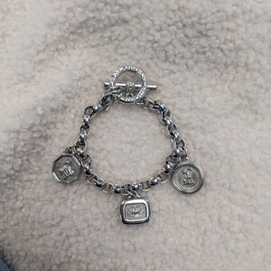 SLANE Silver Charm Bracelet